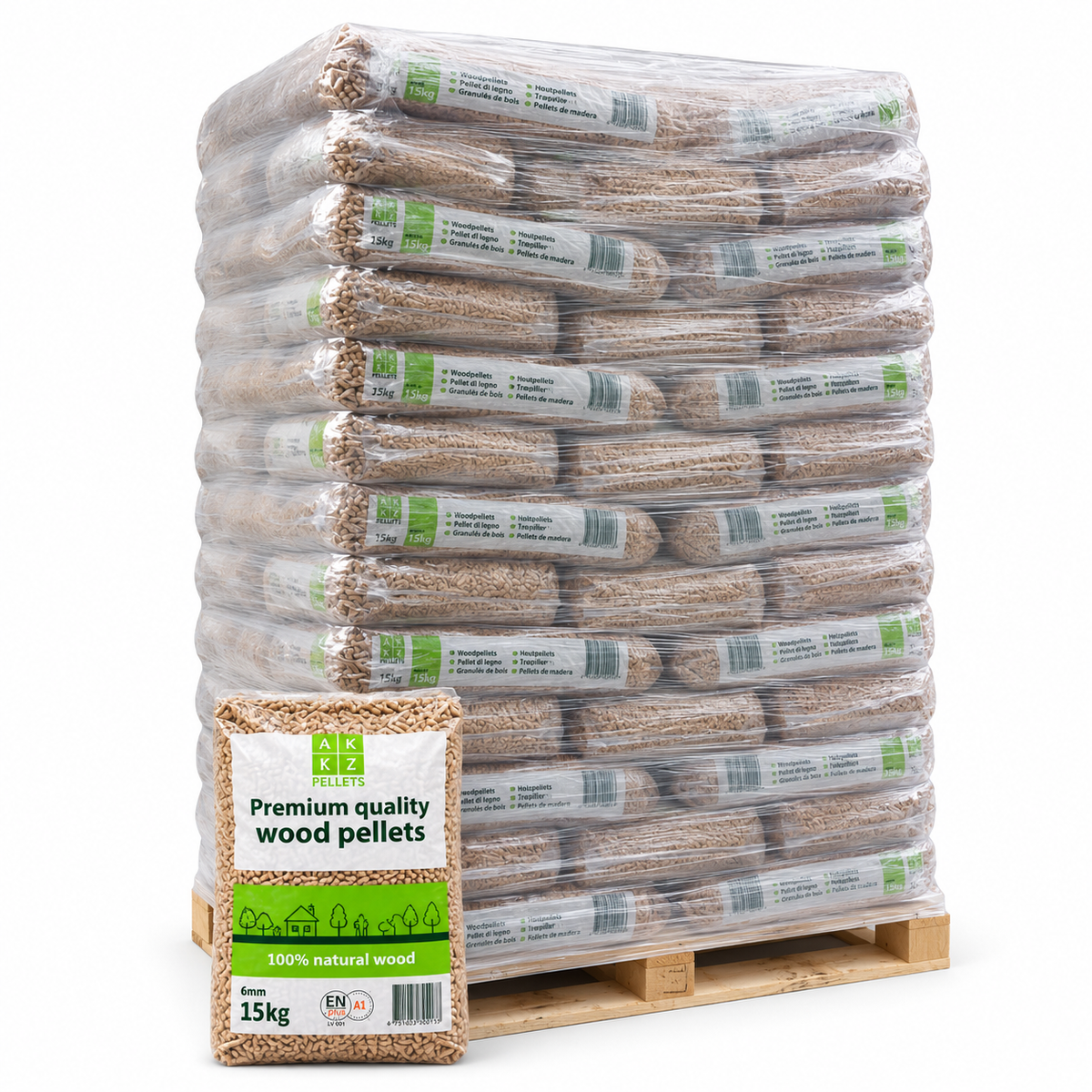 Akz premium pallets - 65x 15kg - 1 Pallet